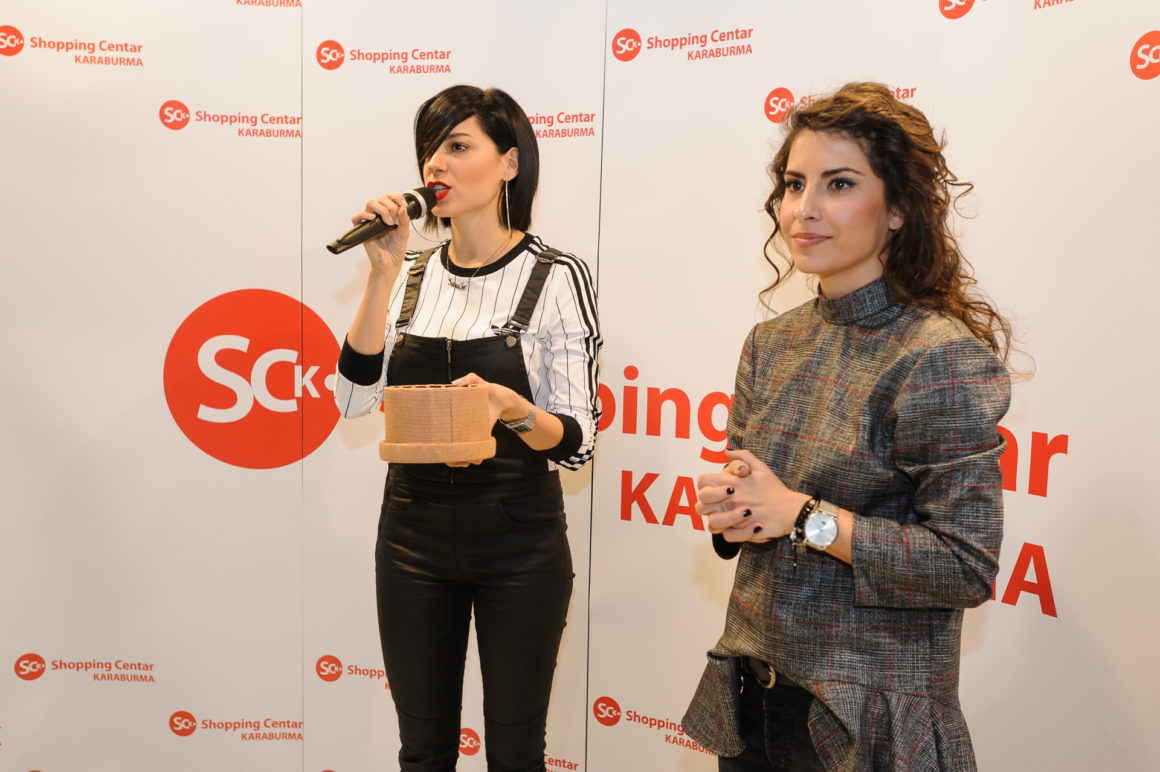 SARA JOVANOVIĆ U SHOPPING CENTRU KARABURMA