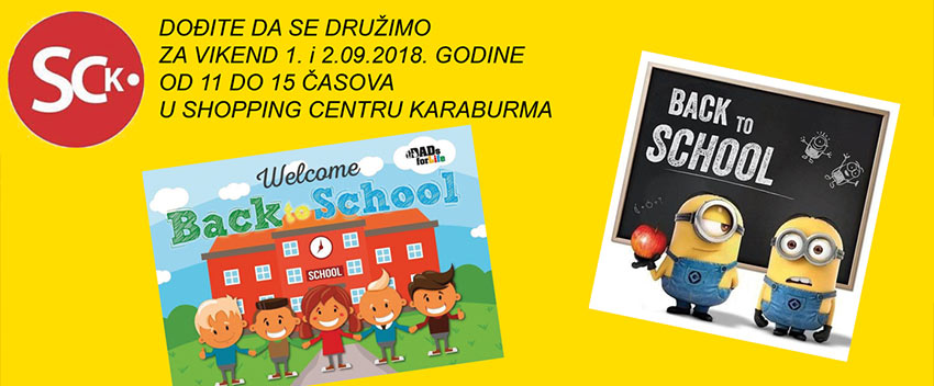 Back to school akcija povratak u skolu