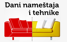 Dani nameštaja i tehnike – spisak popusta